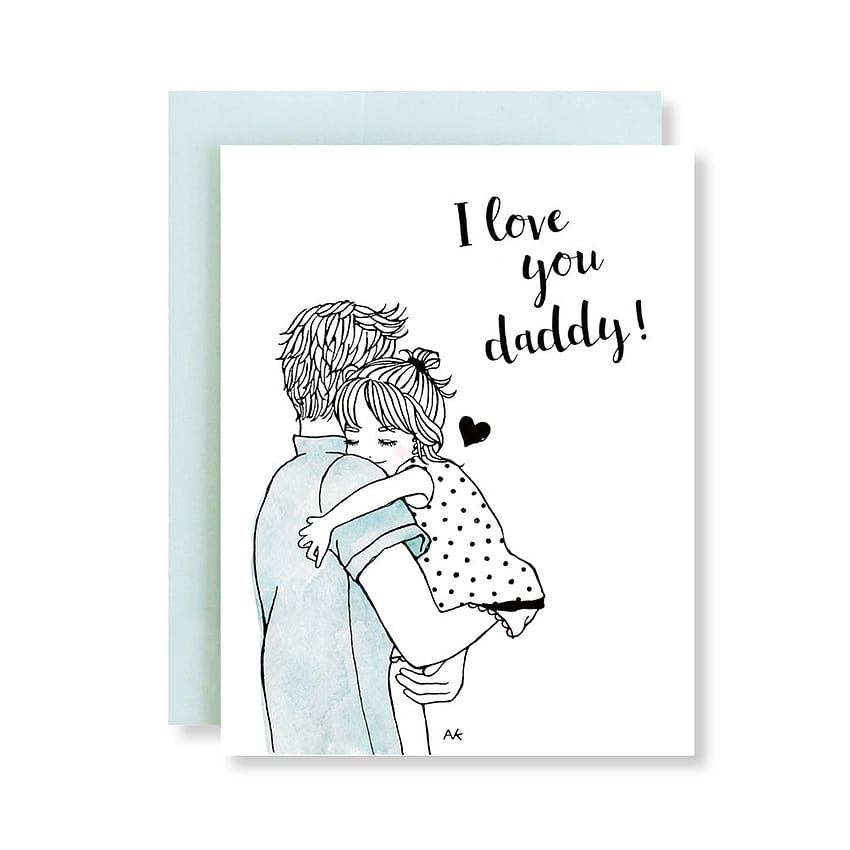 Love You Daddy Card – akrDesignStudio, i love you daddy HD phone ...