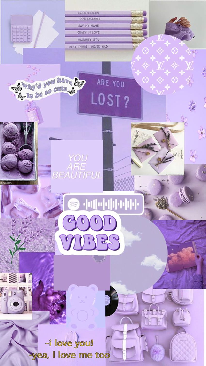 lavender aesthetic cute wallpaperTikTok Search