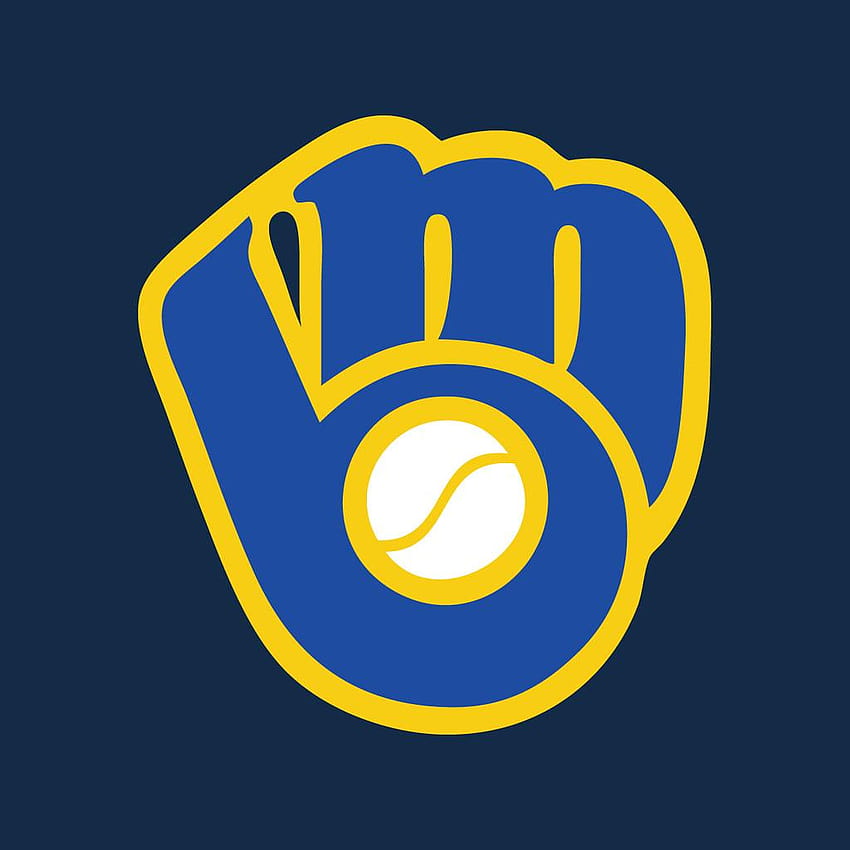 Uni Phoropter: Milwaukee Brewers, logo browaru Tapeta na telefon HD