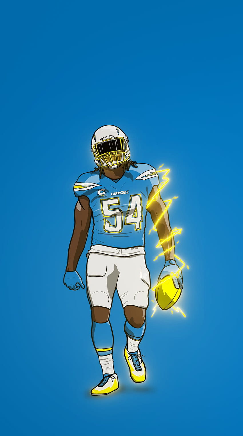 Chargers nfl player HD phone wallpaper  Pxfuel