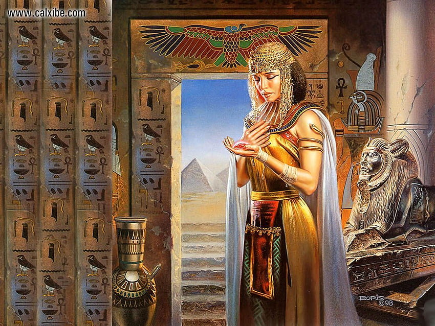 Cleopatra, egyptian girl HD wallpaper