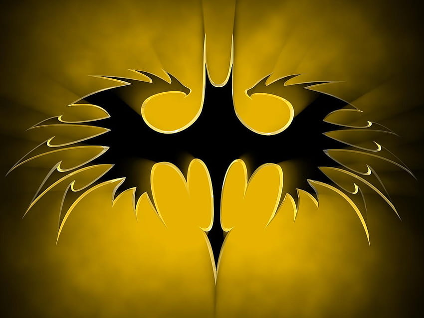 Batman Logo Group, tribal logo HD wallpaper