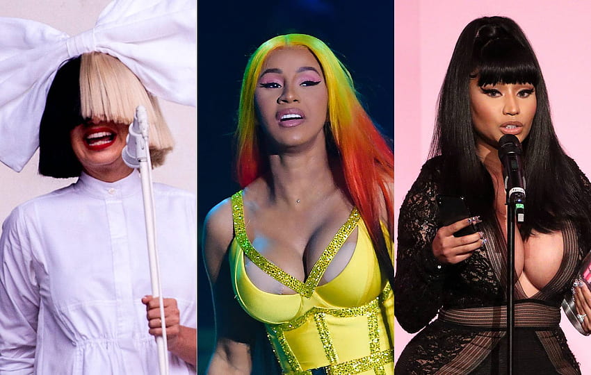 Sia apologises after mistaking Cardi B for Nicki Minaj HD wallpaper