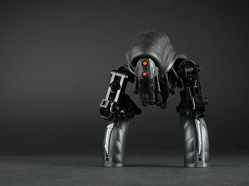 : ужас, робот, LEGO, мех, технология, машина, тъмнина, меха, черно и бяло, екшън фигура, биомеханичен 3298x2473, робот на ужасите HD тапет