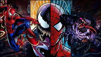 Agent venom vs spiderman HD wallpapers | Pxfuel