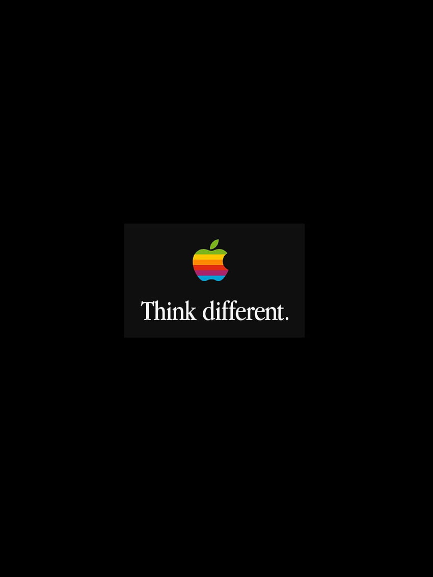 iPhone Apple Think Different iPad, iphone мисля различно HD тапет за телефон