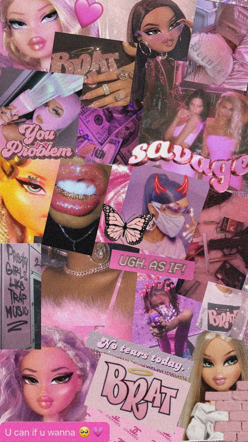 Pink brat in 2020, winter baddie HD phone wallpaper | Pxfuel