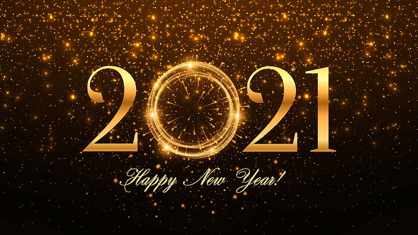 2021 Happy New Year, happy new year 2021 HD wallpaper