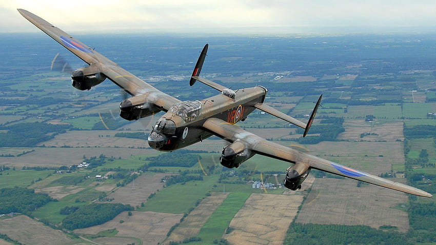 Avro Lancaster, pembom Wallpaper HD