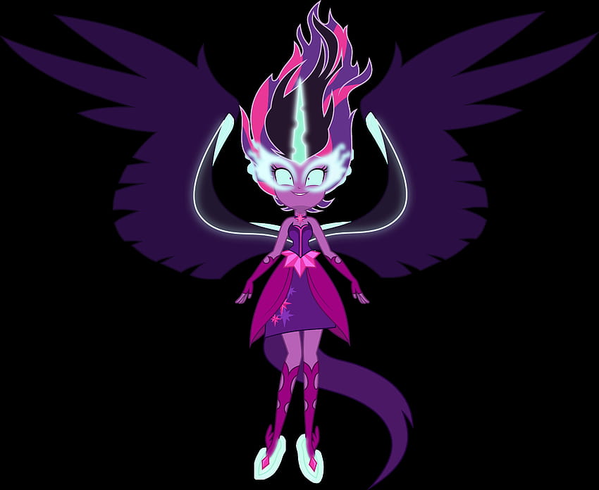 EqG Midnight Sparkle vector by xebck HD wallpaper | Pxfuel