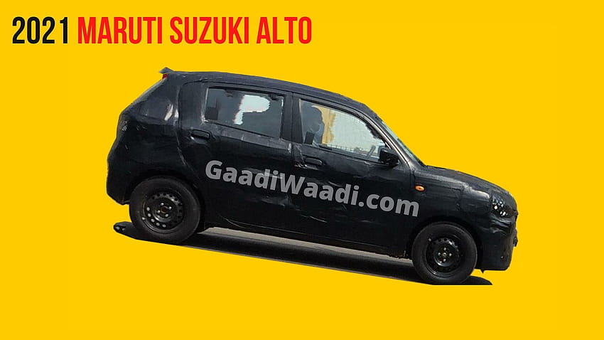 Exclusivo mundial: 2021 Maruti Suzuki Alto espionado pela primeira vez papel de parede HD