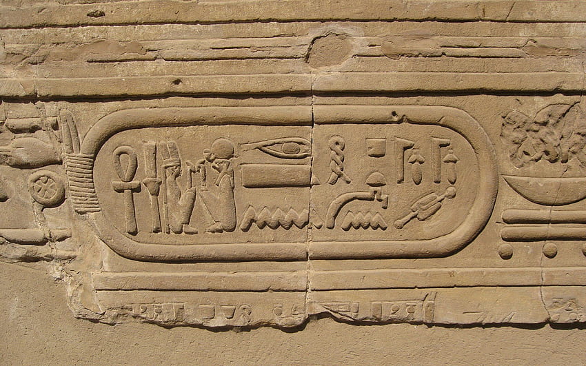 wall, Egyptian, Ancient, Hieroglyphs, Carving / and Mobile Backgrounds, ancient egyptian hieroglyphs HD wallpaper