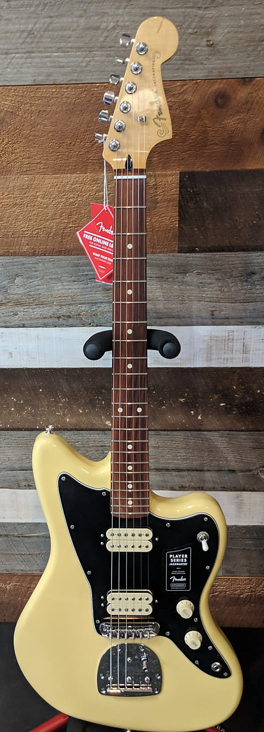 Fender Player Jazzmaster Pau Ferro Fingerboard Electric Guitar Buttercream HD phone wallpaper