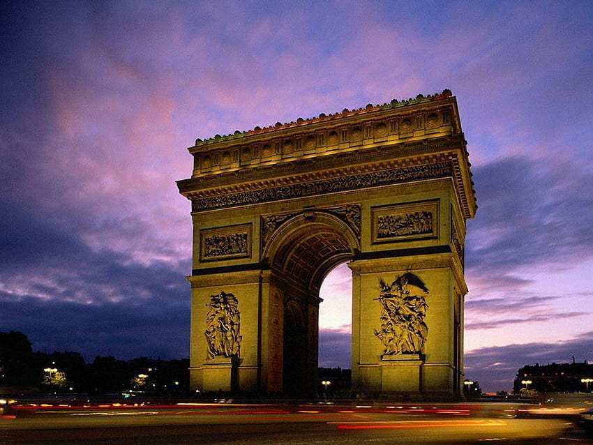 Arc De Triomphe Paris HD wallpaper