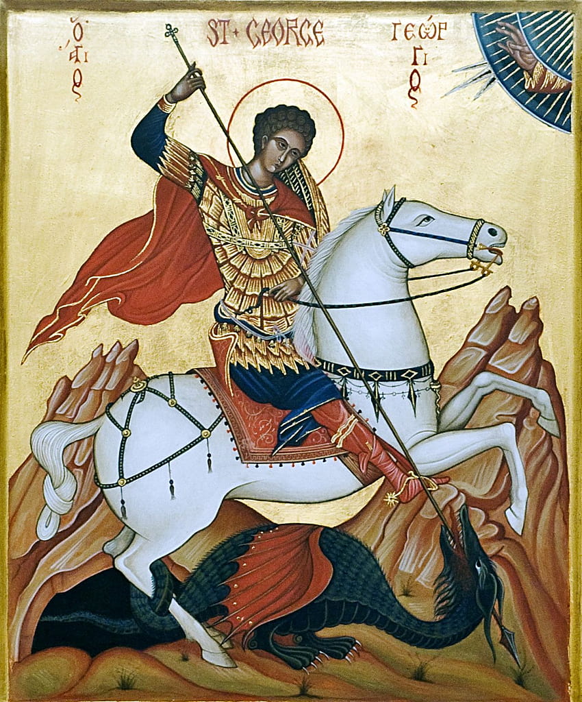 The Story Of St George And The Dragon Saint George Hd Phone Wallpaper