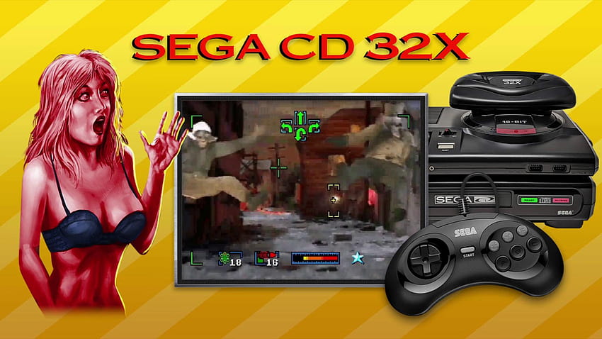 Sega CD 32X 통합 플랫폼 비디오 HD 월페이퍼