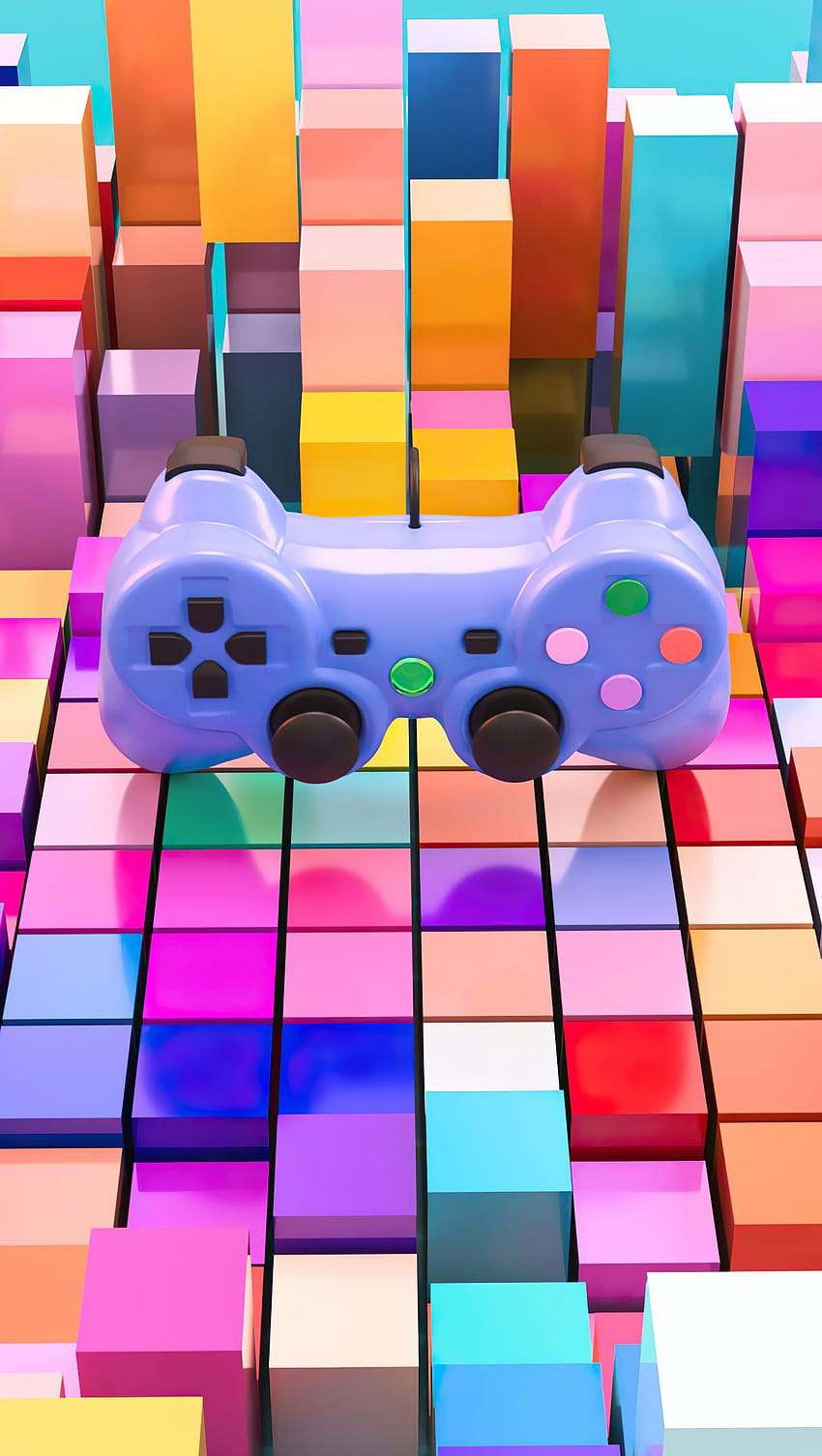 Videogame controller colorful Ultra ID:6353, controller mobile HD phone wallpaper