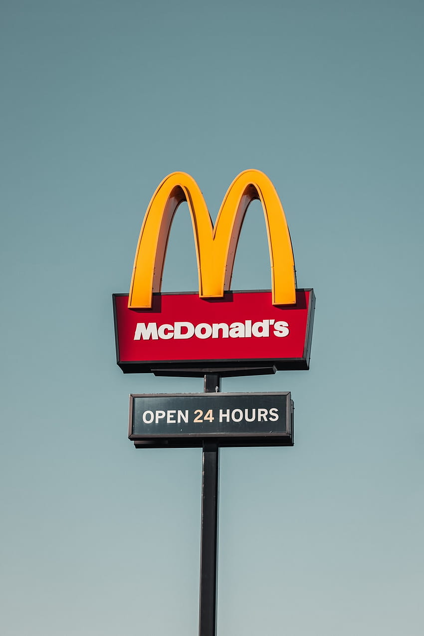 50 Mcdonalds [], лого на mcdonalds HD тапет за телефон