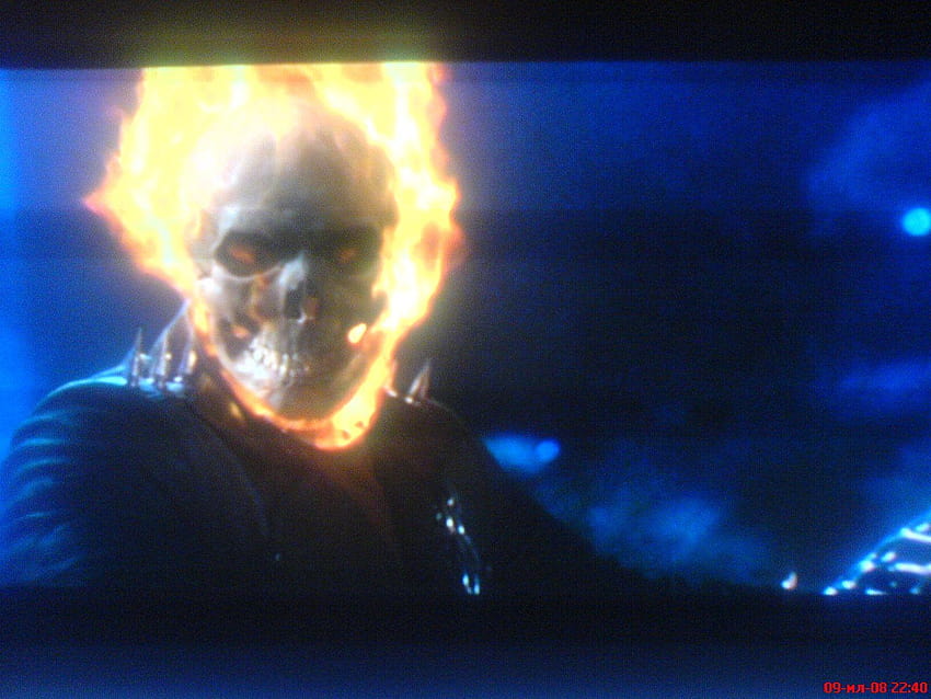 Ghost Rider Skulls Flame Movies, ghost rider blue flame HD wallpaper