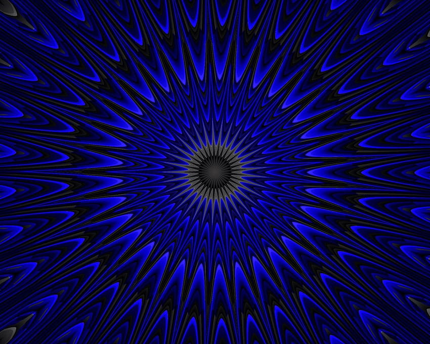 Blue circles, fractal, mandala, art , 1280x1024, Standard 5:4 ...