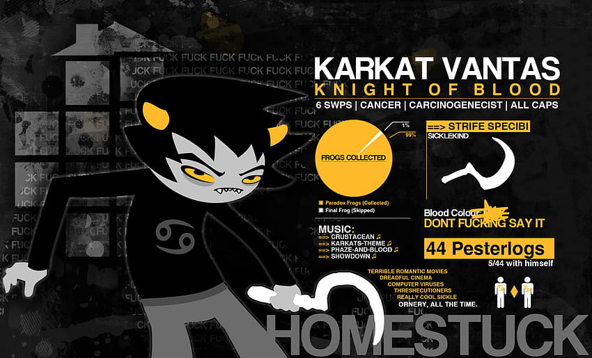 Karkat: info, karkat chez l'habitant Fond d'écran HD