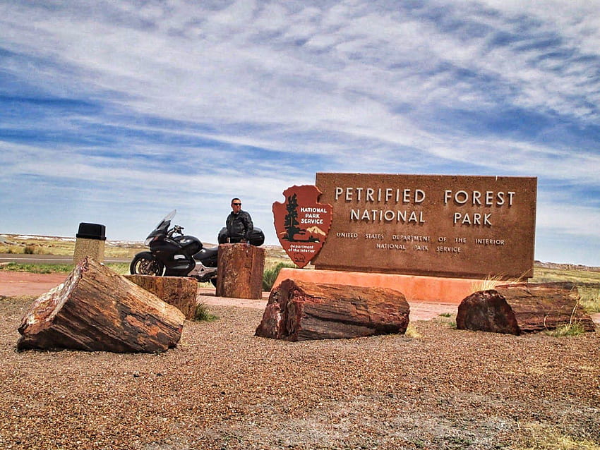 Petrified Forest National Park by Motorcycle, Day 5 ~ Motorcycle HD wallpaper