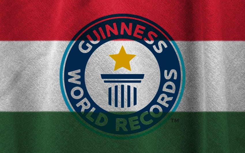 10 niezwykłych rekordów świata Węgrzy ustanowili!, logo rekordów Guinnessa Tapeta HD
