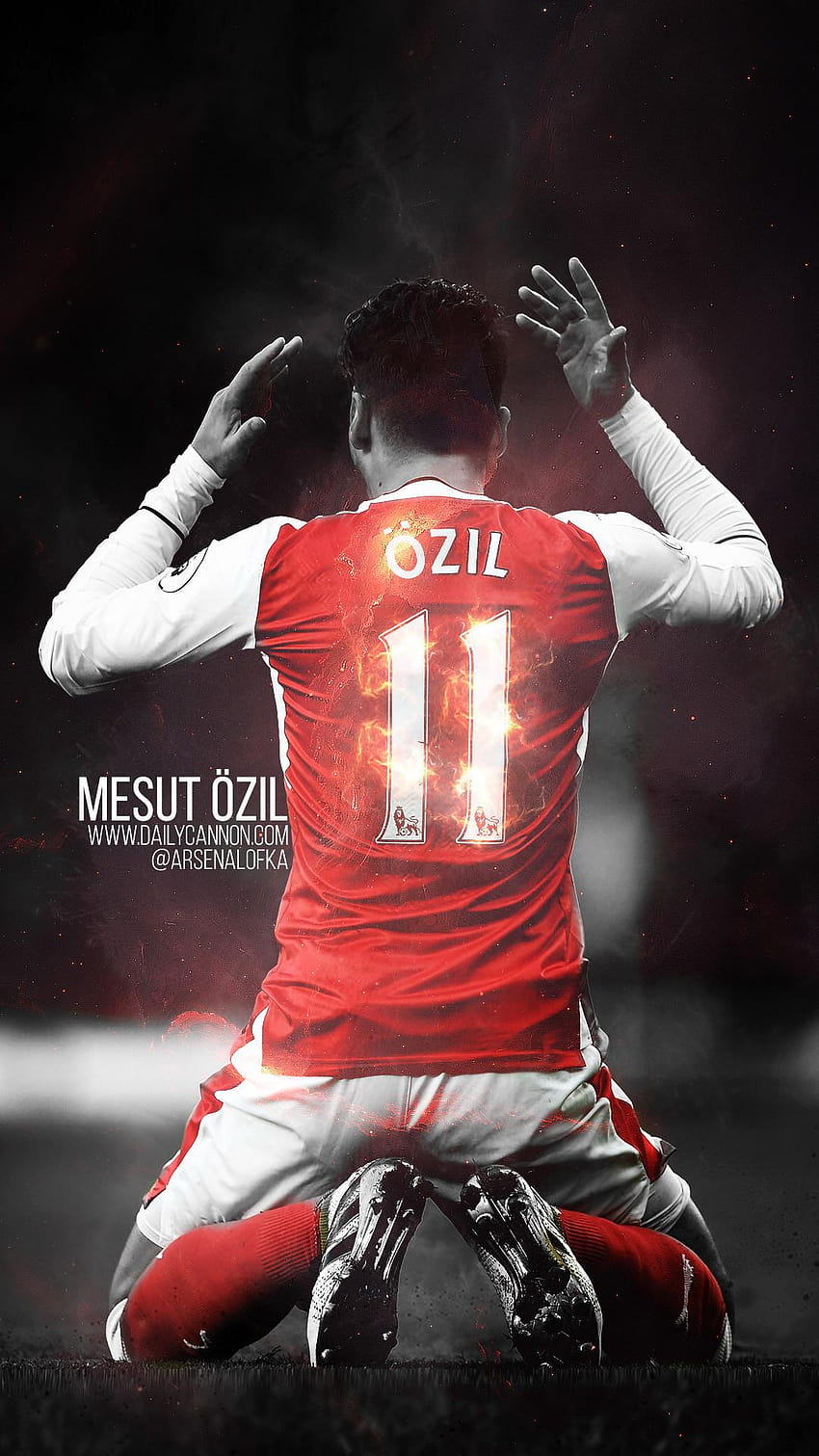 Mesut Ozil Arsenal HD phone wallpaper