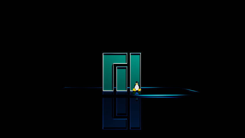 : Linux, logo, Manjaro, Tux, 1920x1080, linux logo HD wallpaper