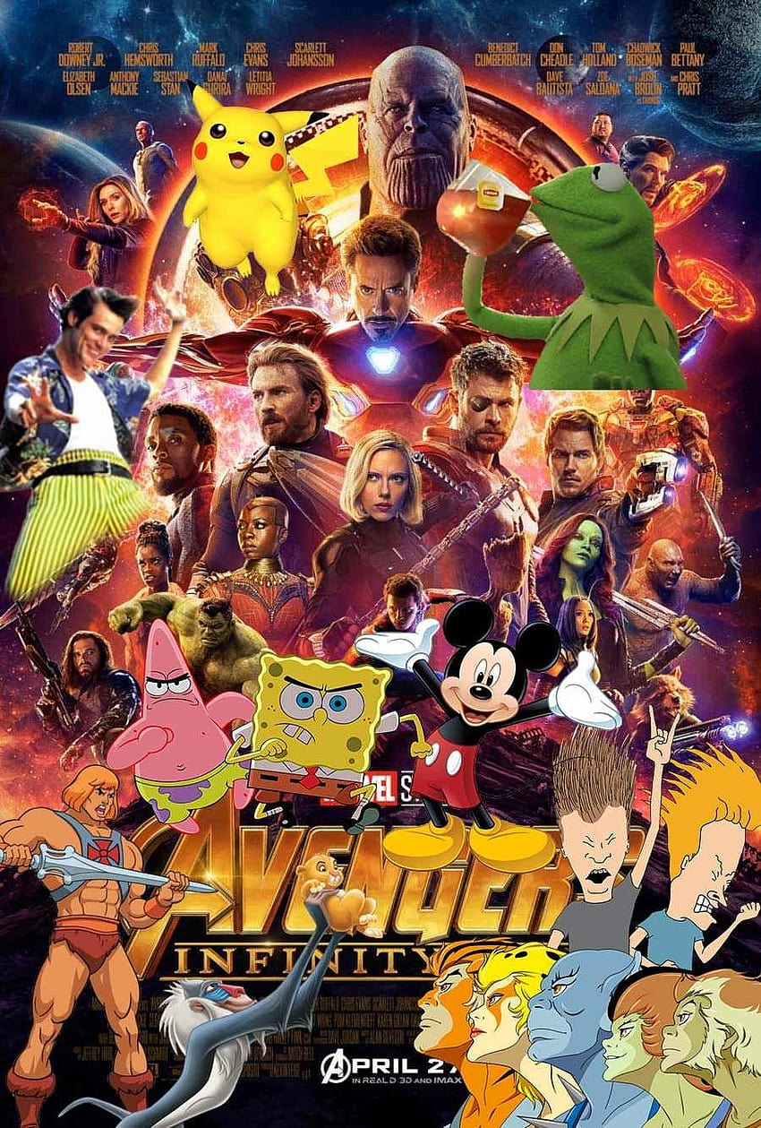 The new Avengers infinity war poster felt kinda empty, avengers vsco HD phone wallpaper