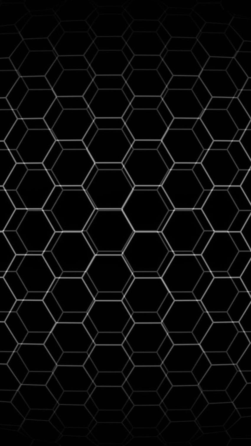 Abstract Hexagon Android, dark abstract android HD phone wallpaper