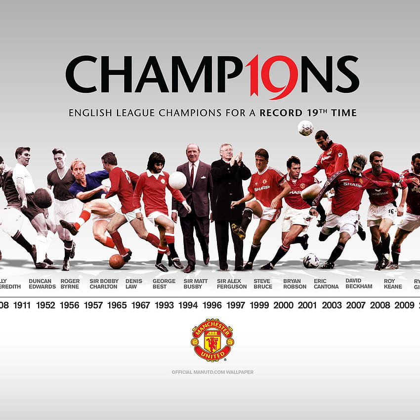 Manchester United, Team, Football, Champions, man utd team HD phone wallpaper