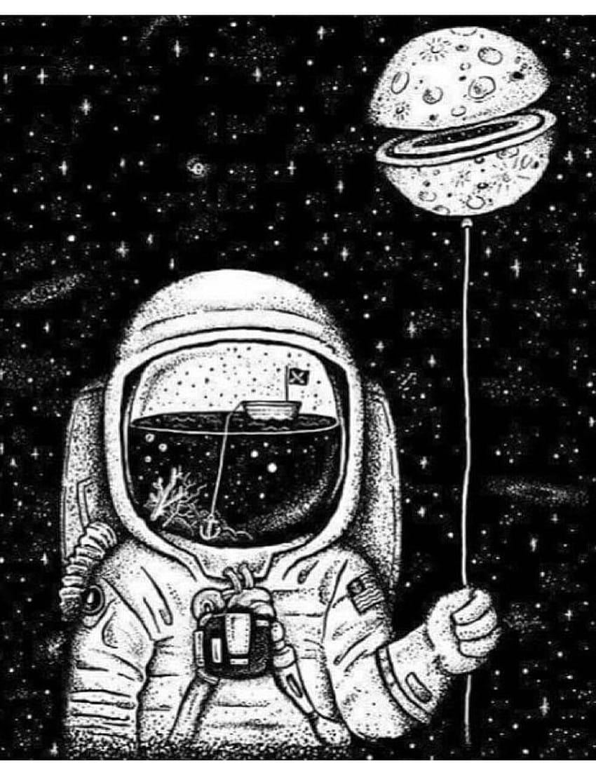 Trippy Space Cartoon [985x1280] for your , Mobile & Tablet HD phone wallpaper