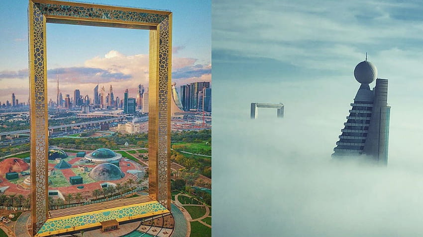 The Best Instagrams Of The Dubai Frame HD wallpaper