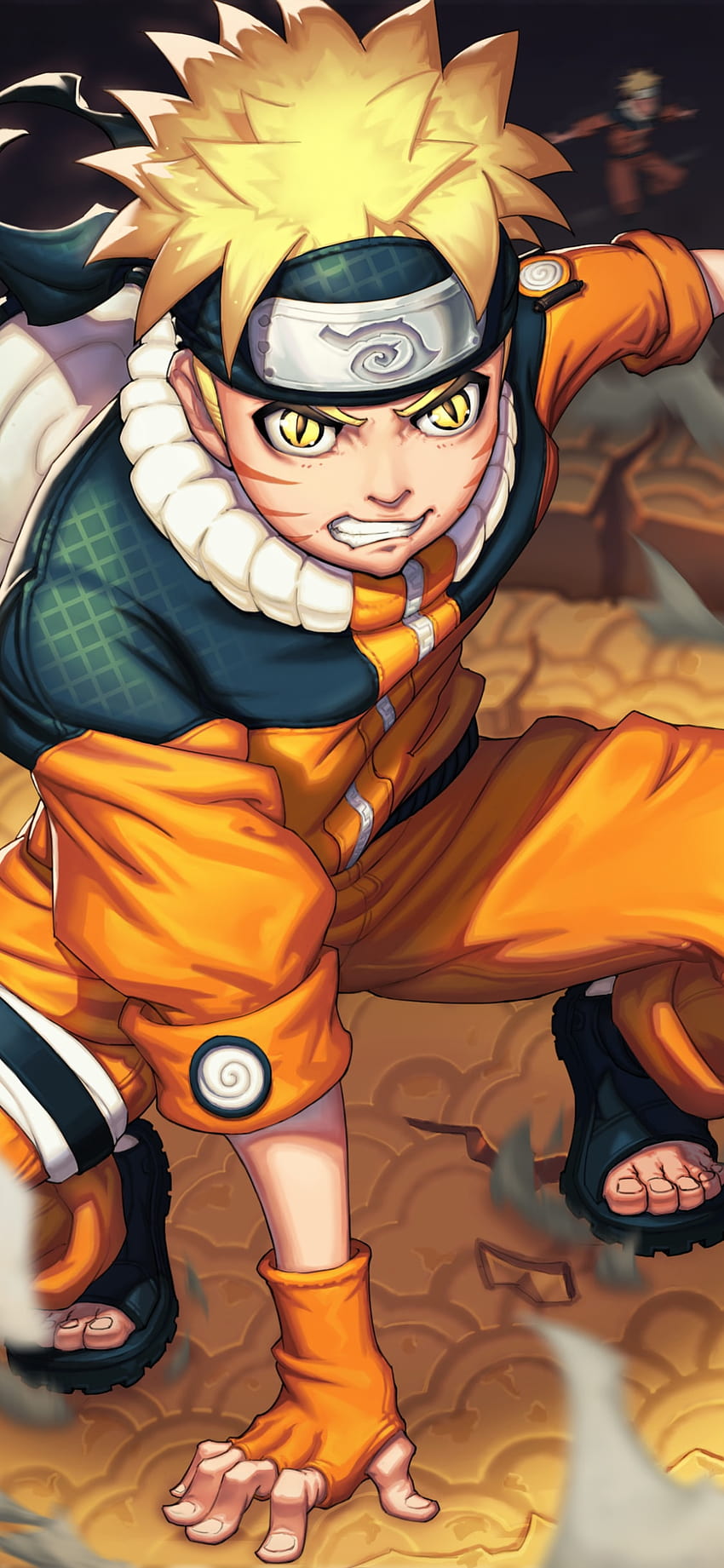 Naruto Uzumaki, naruto cuerpo completo fondo de pantalla del teléfono