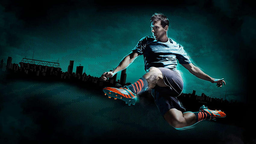 Messi Football, futbol adidas Wallpaper HD