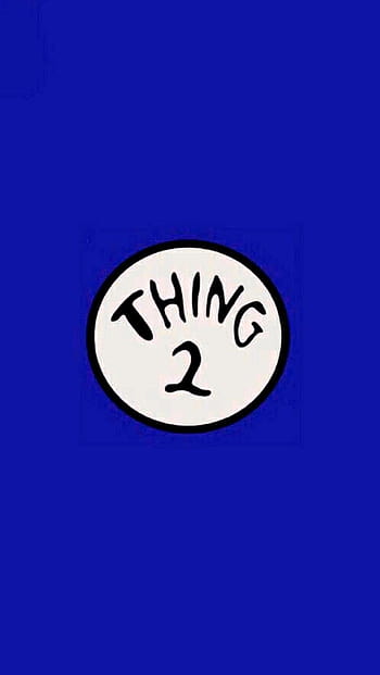 Download Thing 1 Black Logo Wallpaper  Wallpaperscom