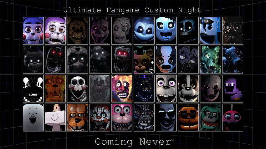 Ultimate Custom Night- Fangame Edition (Version 1) : r/fivenightsatfreddys