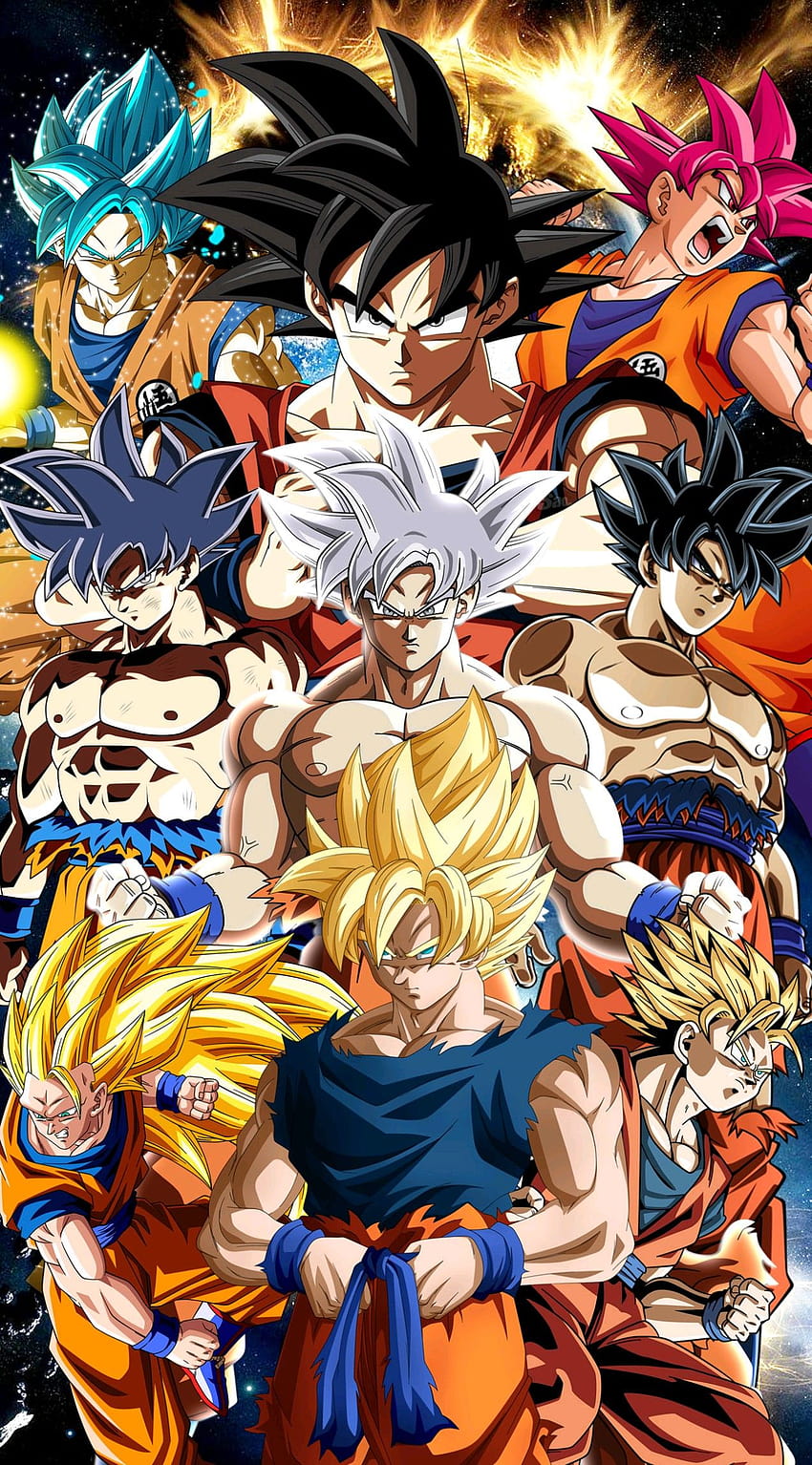 Goku All Forms, goku final form HD phone wallpaper
