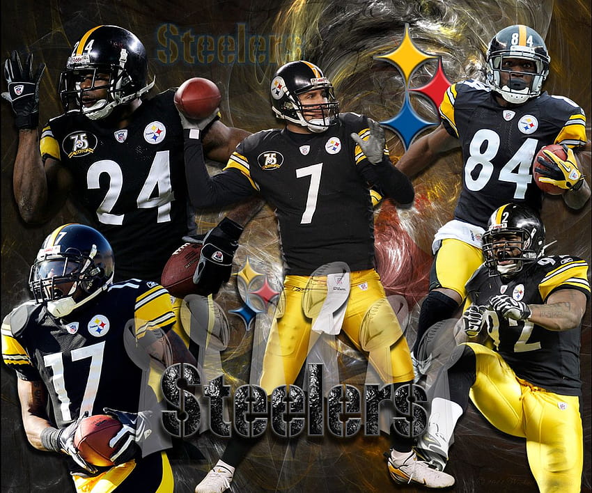 Von Wicked Shadows Pittsburgh Steelers Team, Steelers-Spieler HD-Hintergrundbild