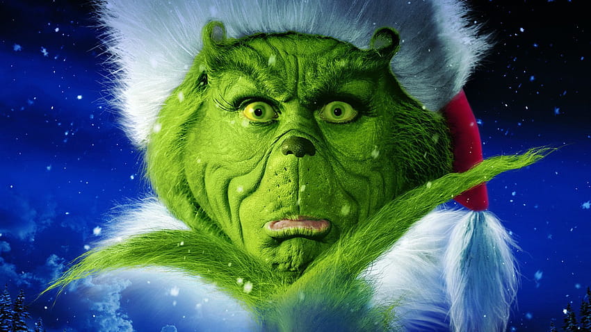 Funny Grinch, funny christmas movie HD wallpaper