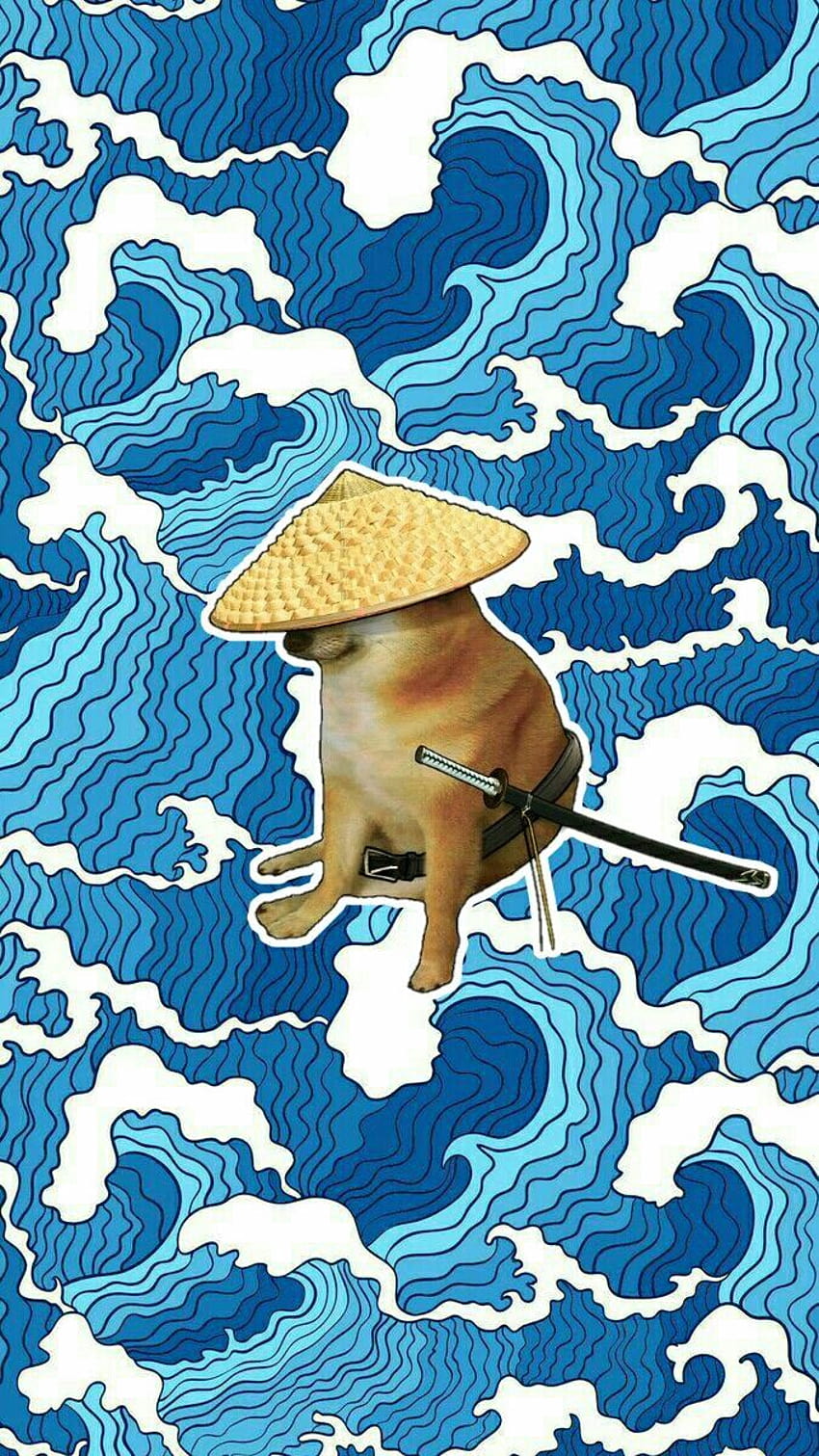33 Doge Samurai Meme HD phone wallpaper
