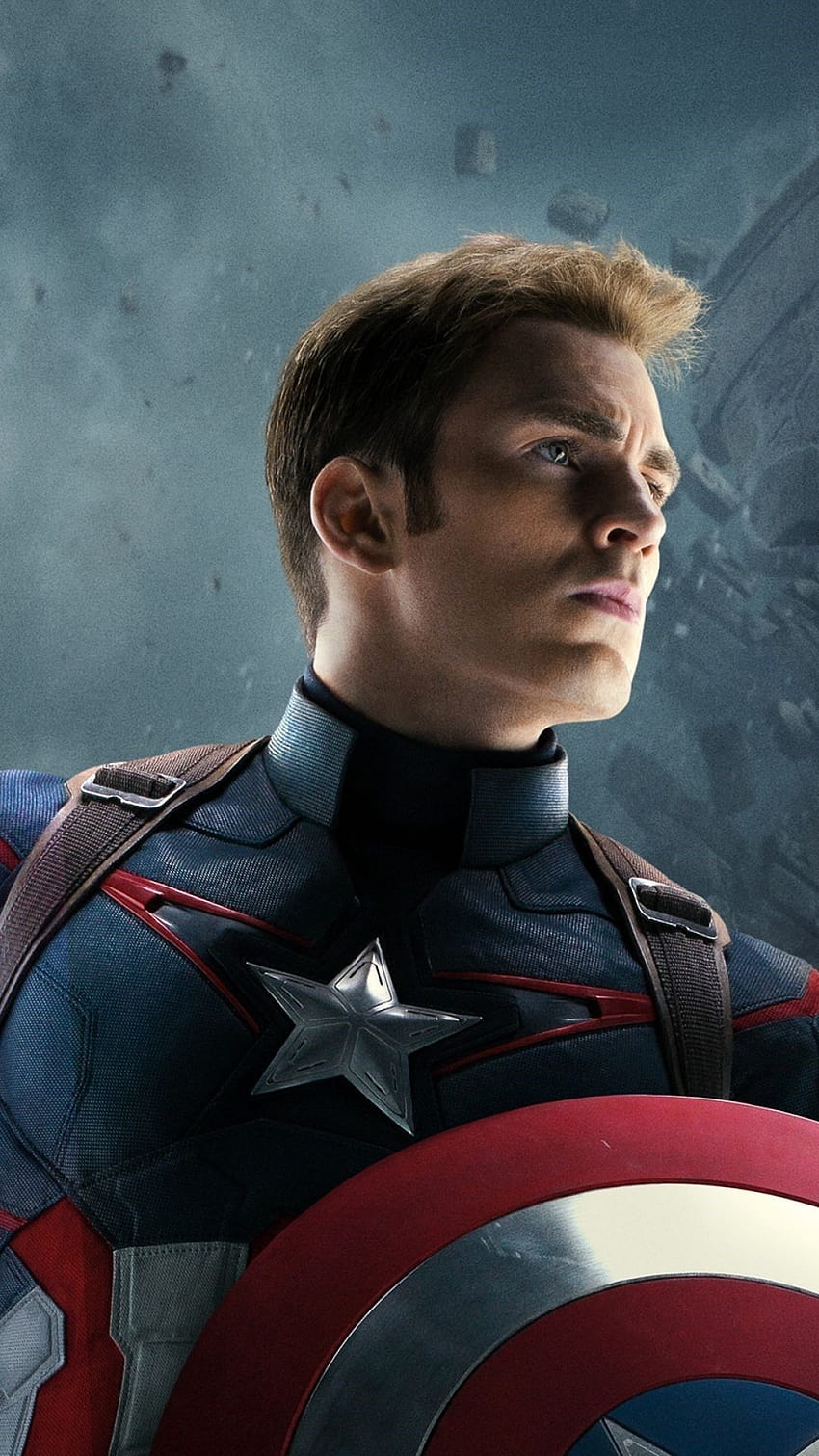 Capitaine America complet pour mobile, Captain America plein écran Fond d'écran de téléphone HD