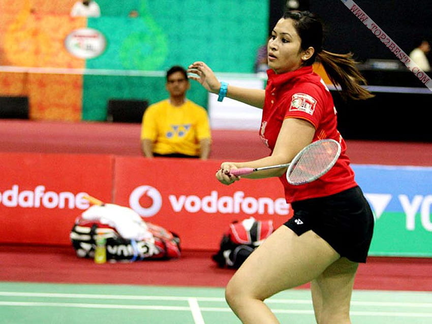Jwala Gutta Hot Indian Badminton Player, jogador de badminton feminino papel de parede HD