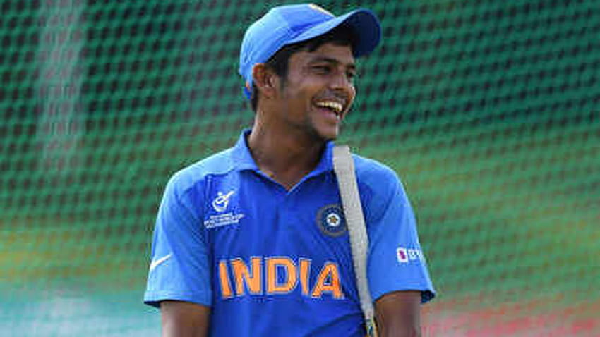 Team India lifting ICC U, priyam garg HD wallpaper