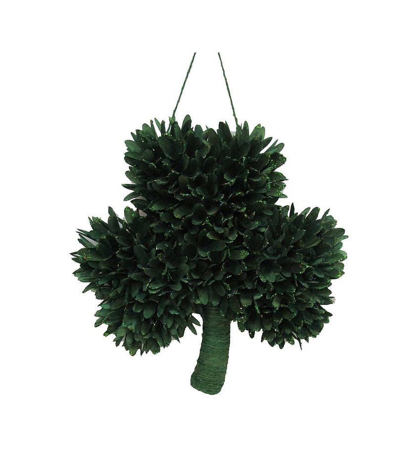 St. Patrick's Day Shamrock Woodchips Wreath, carnations saint patricks day HD phone wallpaper
