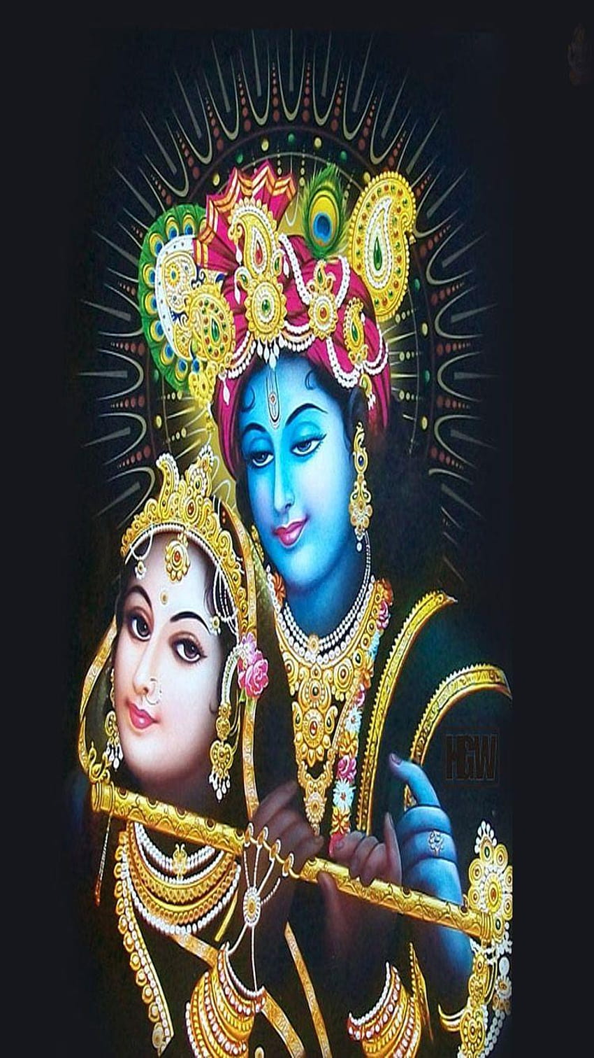 Lord Krishna And Radha , & backgrounds, iphone god radha HD phone wallpaper