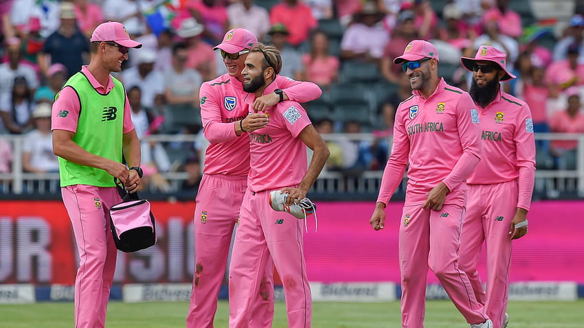 Inggris dan Afrika Selatan mengenakan perlengkapan merah muda untuk kanker payudara di ODI hari Minggu Wallpaper HD