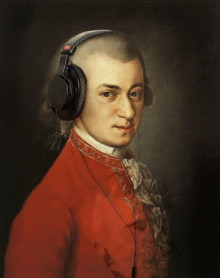Modern Classic, Wolfganga Amadeusza Mozarta Tapeta na telefon HD