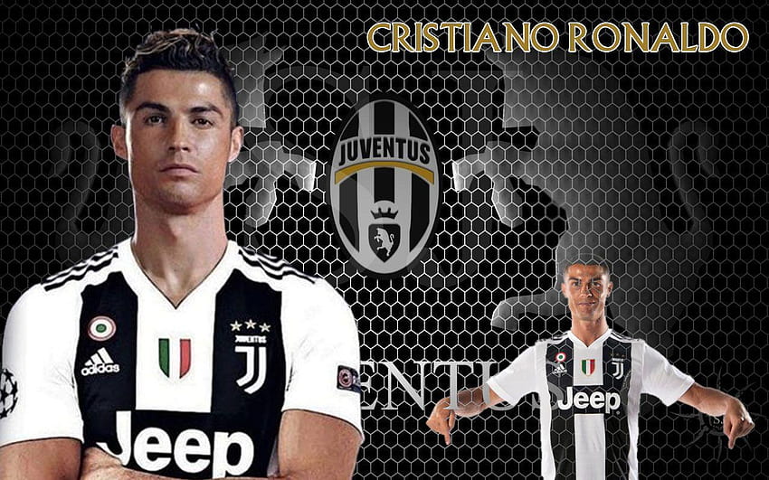 Download Cristiano Ronaldo Juventus Jeep-Adidas Jersey Wallpaper